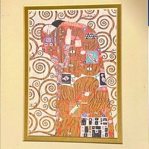 **NEW** Gustav Klimt litho-The Fulfillment